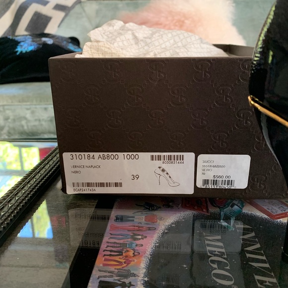 Gucci, Vernice Pump Patent, Size 9, NWT STUNNING! NEW, NEVER WORN, with the box! - Picture 6 of 8